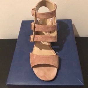 Adrienne Vittadini open toe sandals.